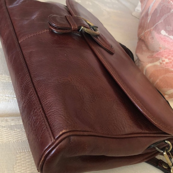 Cellini Bags Cellini Genuine Buffalo Hide Leather Bag Poshmark